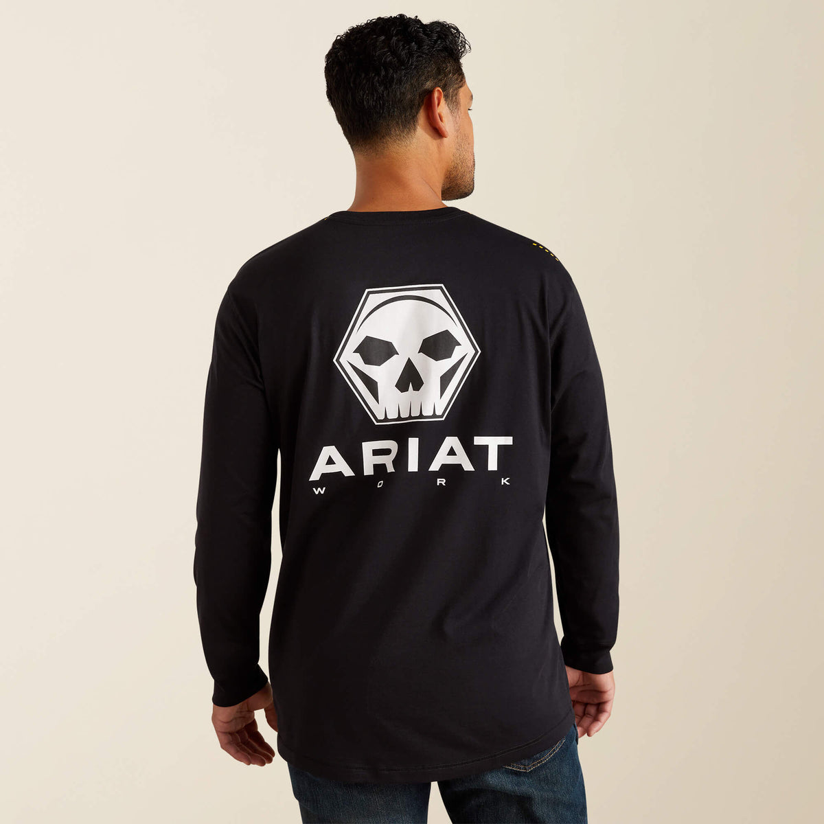 Ariat Classic Rebar Workman Bolt Skull T-Shirt