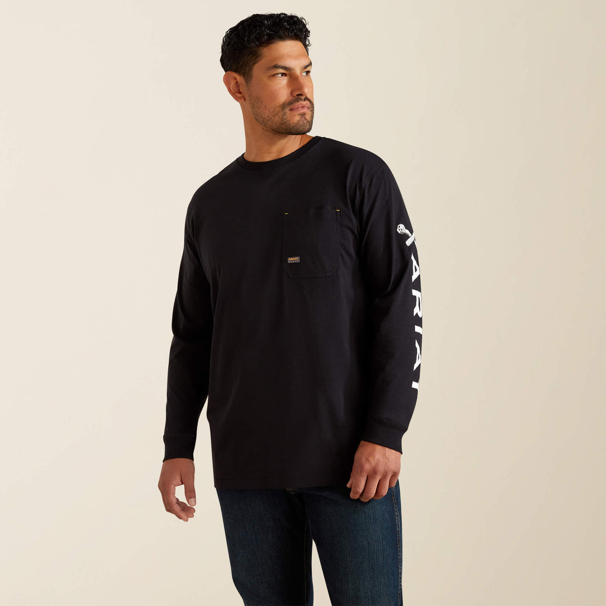 Ariat Classic Rebar Workman Bolt Skull T-Shirt