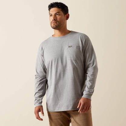 Ariat Sale Rebar Cotton Strong Standard Pocket T-Shirt