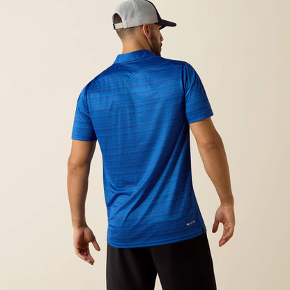 Ariat Signature All Over Print Fitted Polo