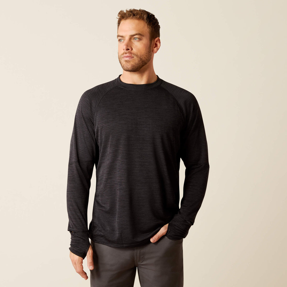 Ariat New Rebar Gridwork Crewneck T-Shirt