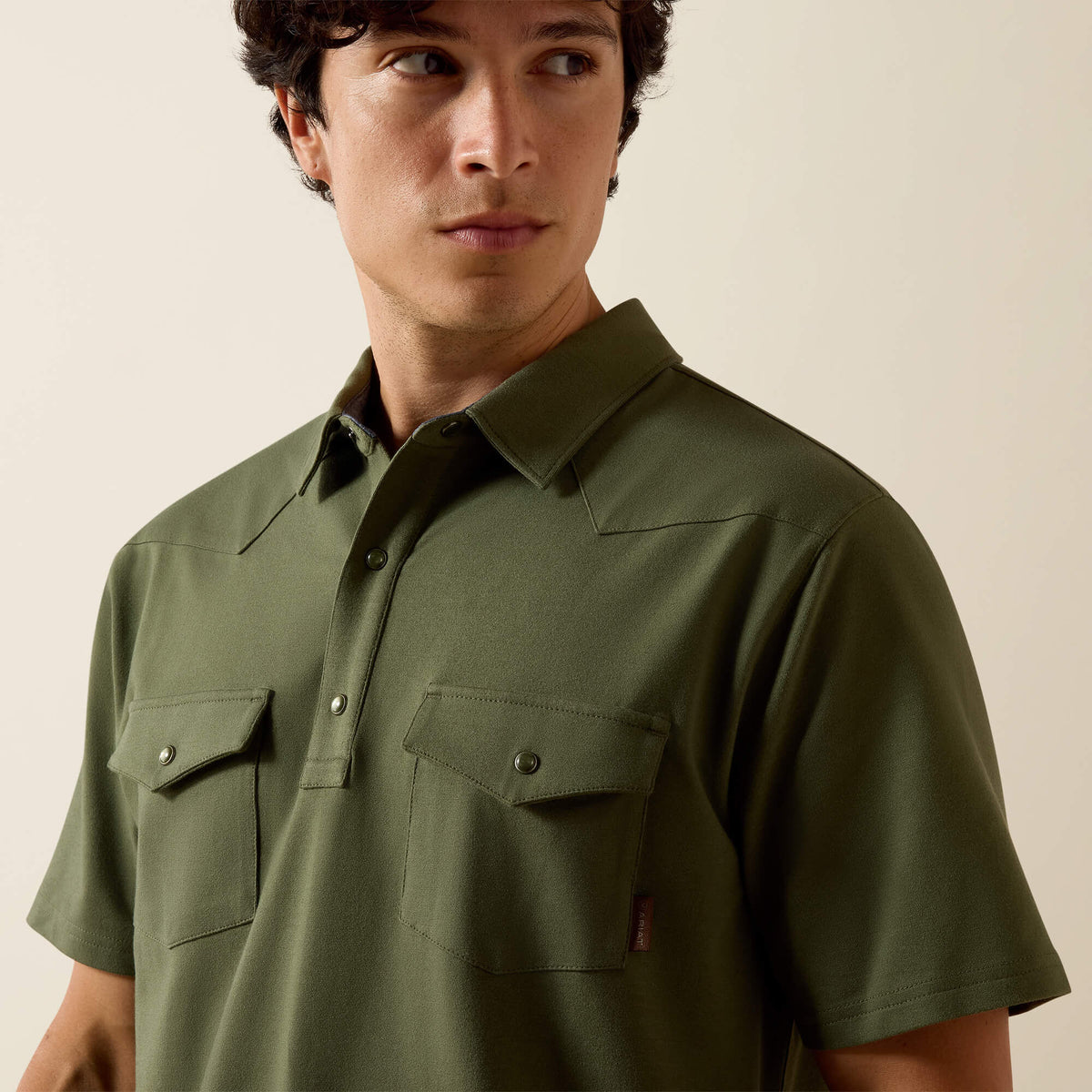 Ariat Recommended Retro Western Snap Polo