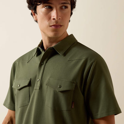 Ariat Recommended Retro Western Snap Polo