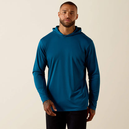 Ariat Latest Rebar Sunblocker Outdoor Hooded Classic Fit Long Sleeve T-Shirt