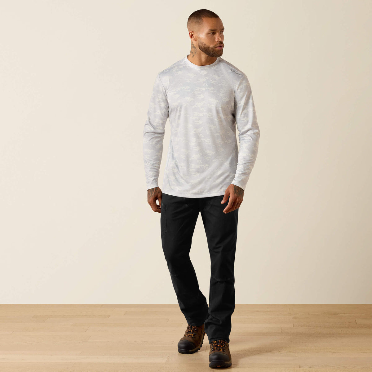 Ariat Smart Buy Rebar Sunblocker Printed Long Sleeve T-Shirt