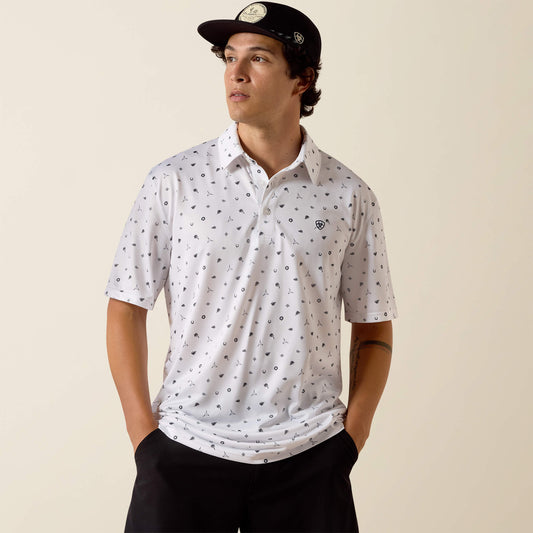 Ariat Trending All Over Print Polo