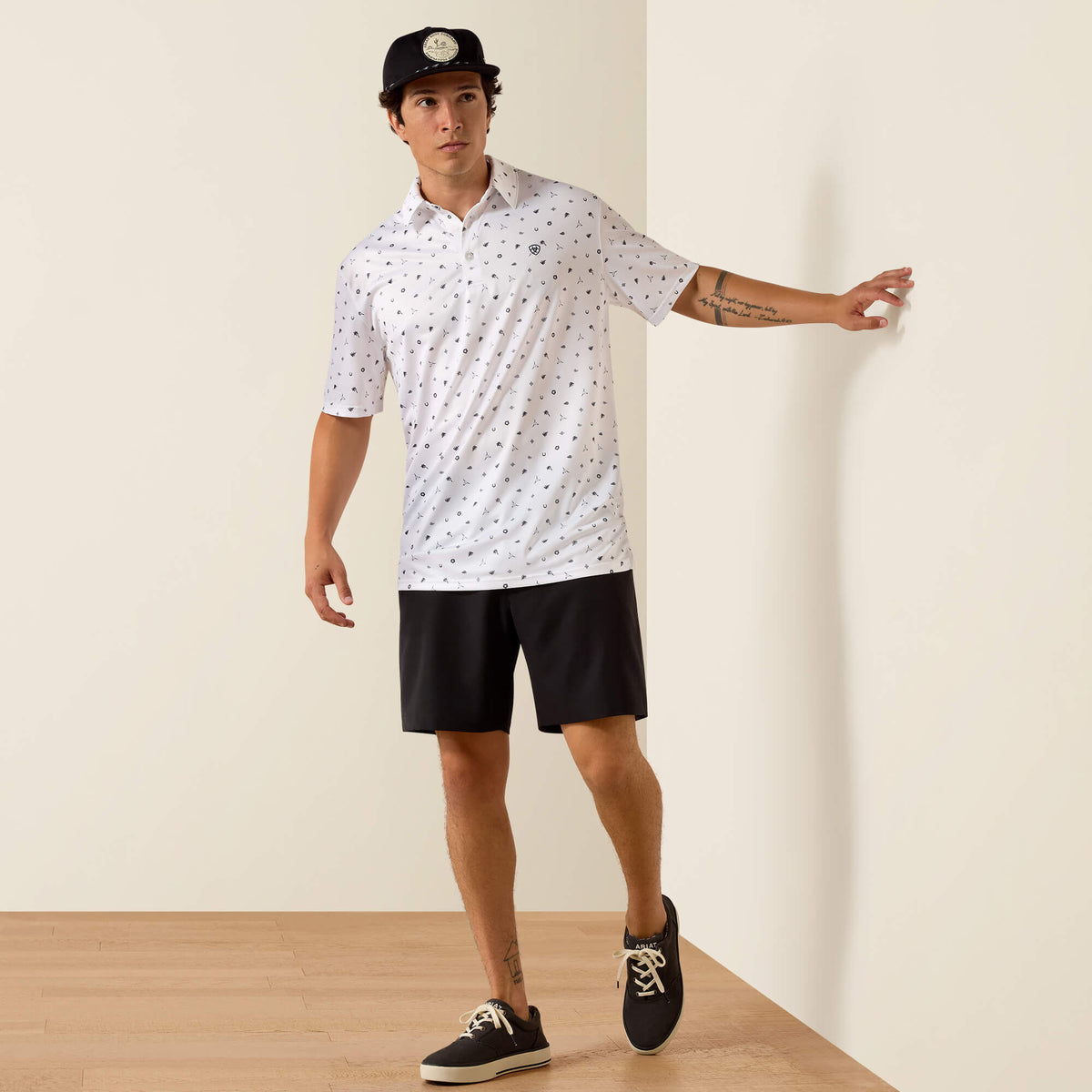 Ariat Trending All Over Print Polo