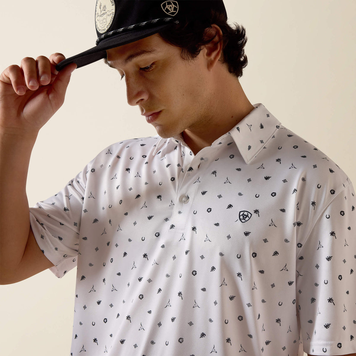 Ariat Trending All Over Print Polo