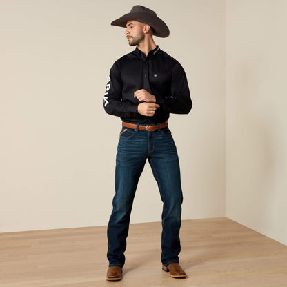 Ariat Great Value Team Logo Twill Fitted Shirt