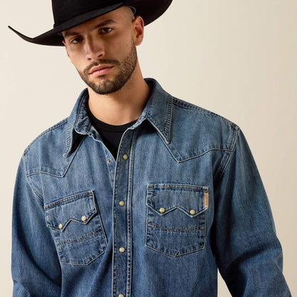 Ariat Premium Sawtooth Denim Retro Fit Shirt