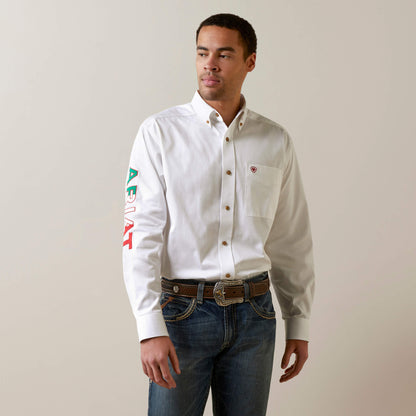 Ariat Best Price Team Logo Twill Classic Fit Shirt
