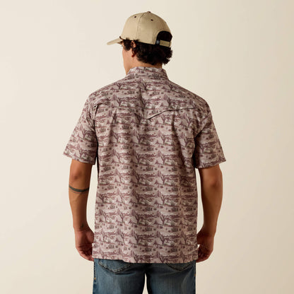 Ariat Classic Printed VentTEK Western Yoke Classic Fit Snap Shirt