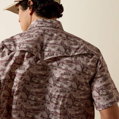 Ariat Classic Printed VentTEK Western Yoke Classic Fit Snap Shirt