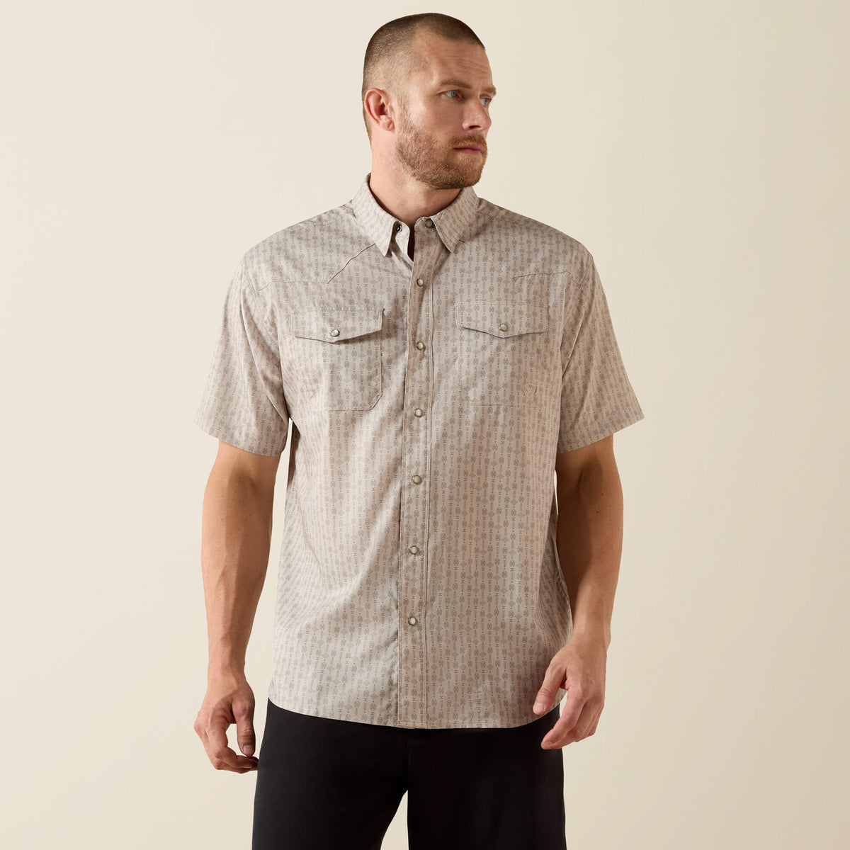 Ariat Classic Printed Western VentTEK Classic Fit Snap Shirt