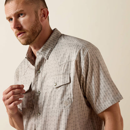 Ariat Classic Printed Western VentTEK Classic Fit Snap Shirt