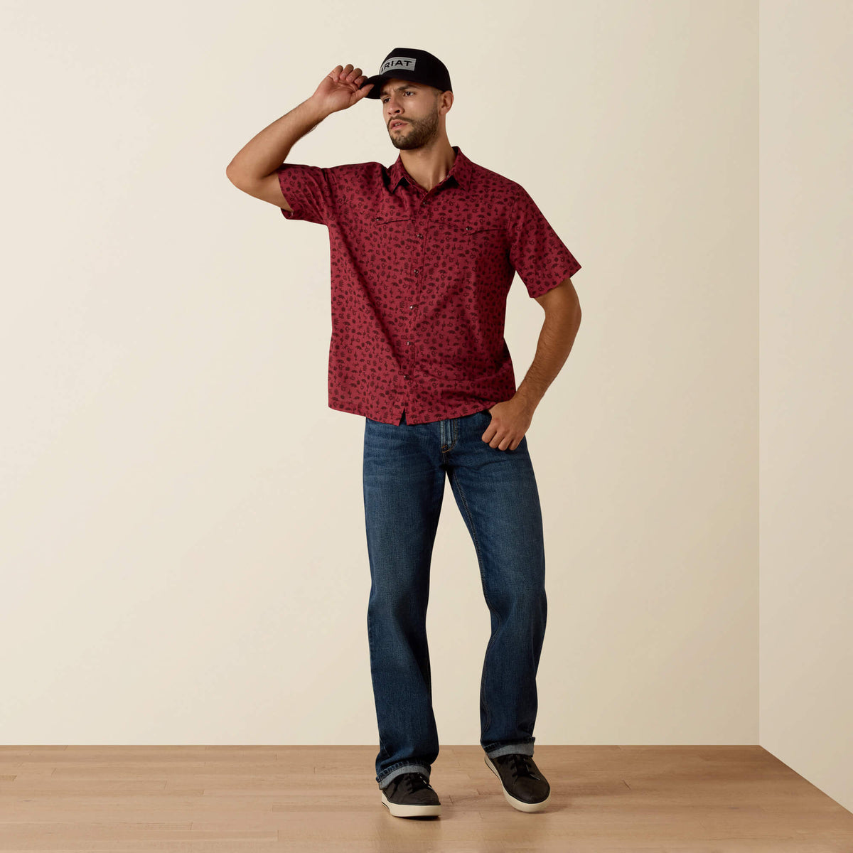 Ariat Everyday Printed VentTEK Western Yoke Classic Fit Snap Shirt