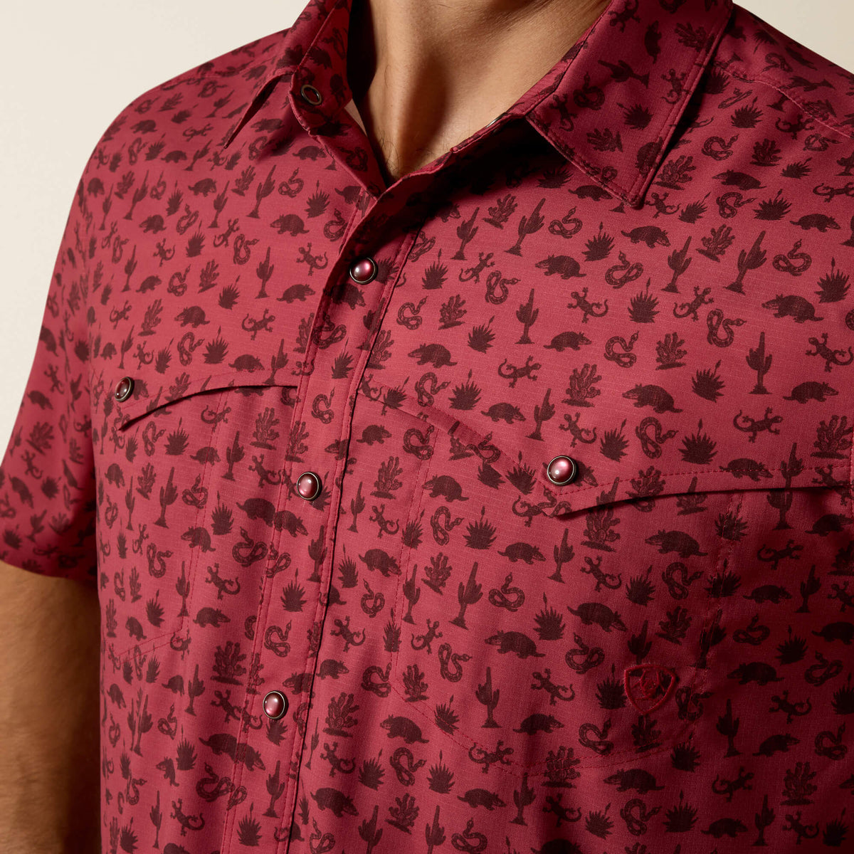Ariat Everyday Printed VentTEK Western Yoke Classic Fit Snap Shirt