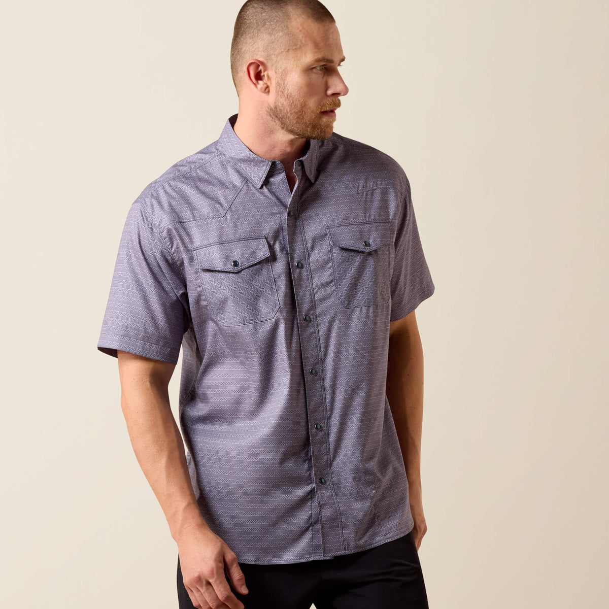 Ariat Signature Printed Western VentTEK Classic Fit Snap Shirt