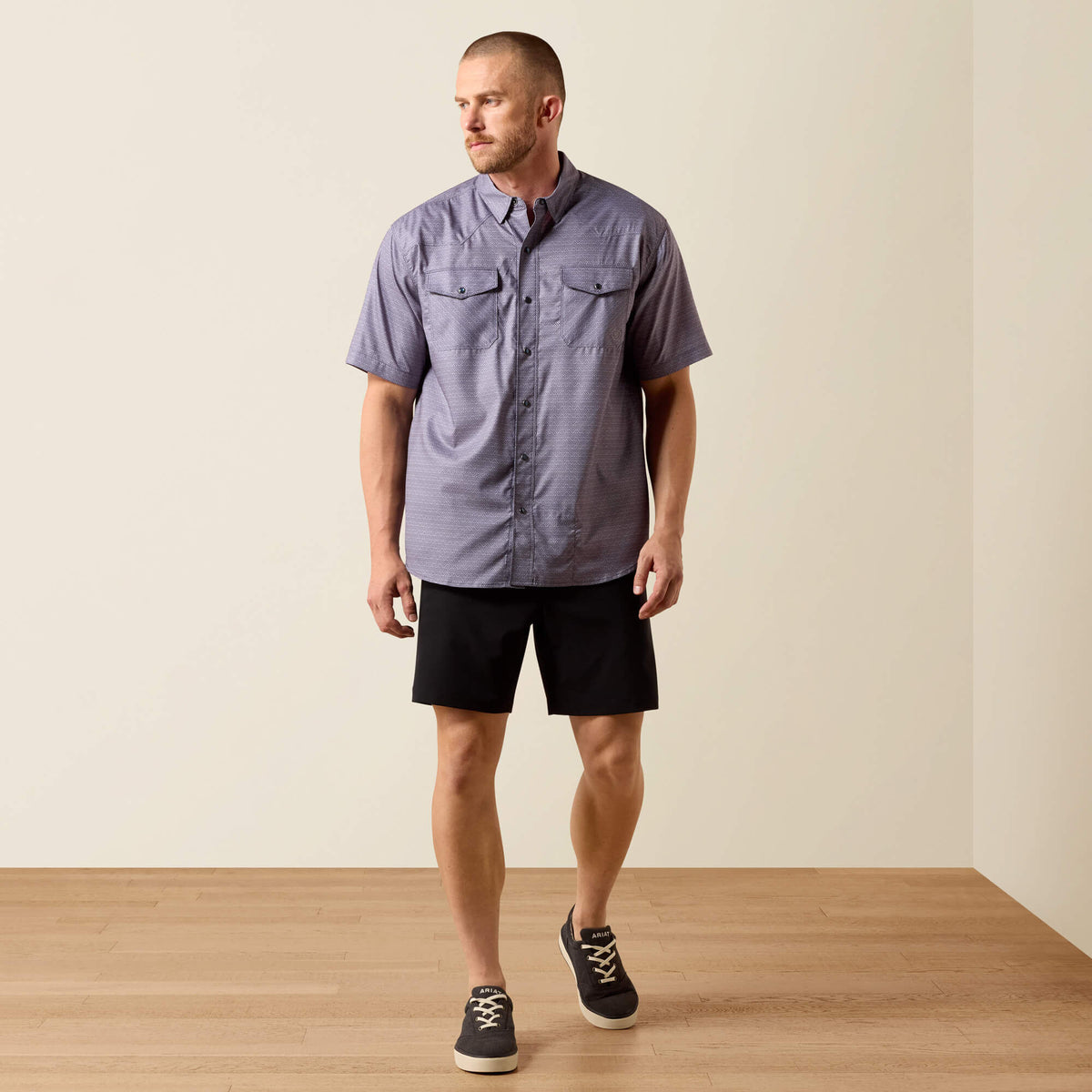 Ariat Signature Printed Western VentTEK Classic Fit Snap Shirt