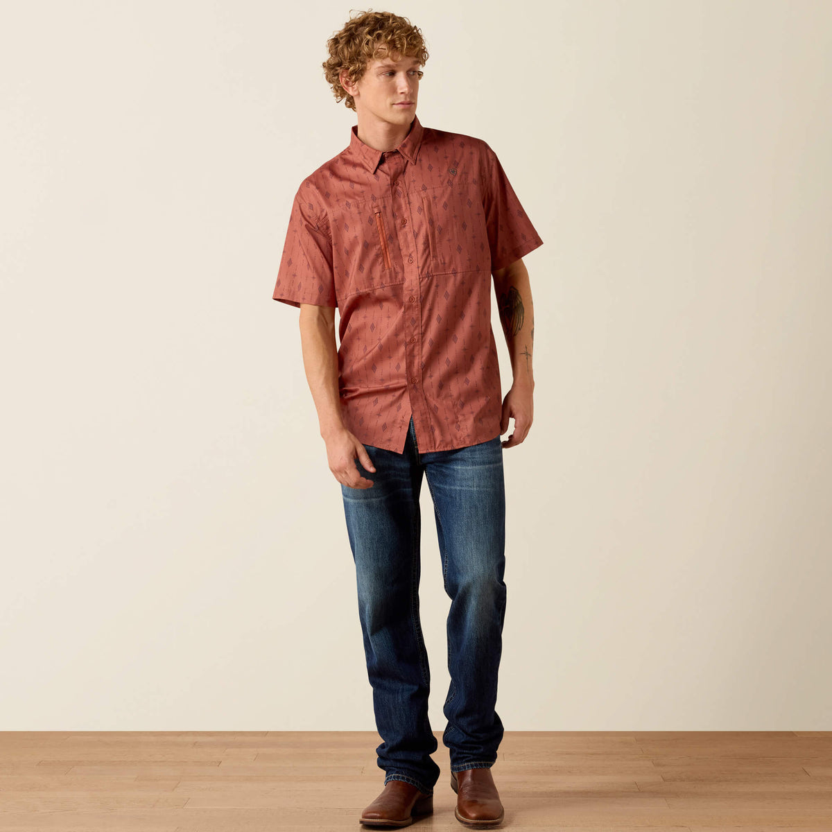 Ariat Smart Buy Printed VentTEK Classic Fit Shirt