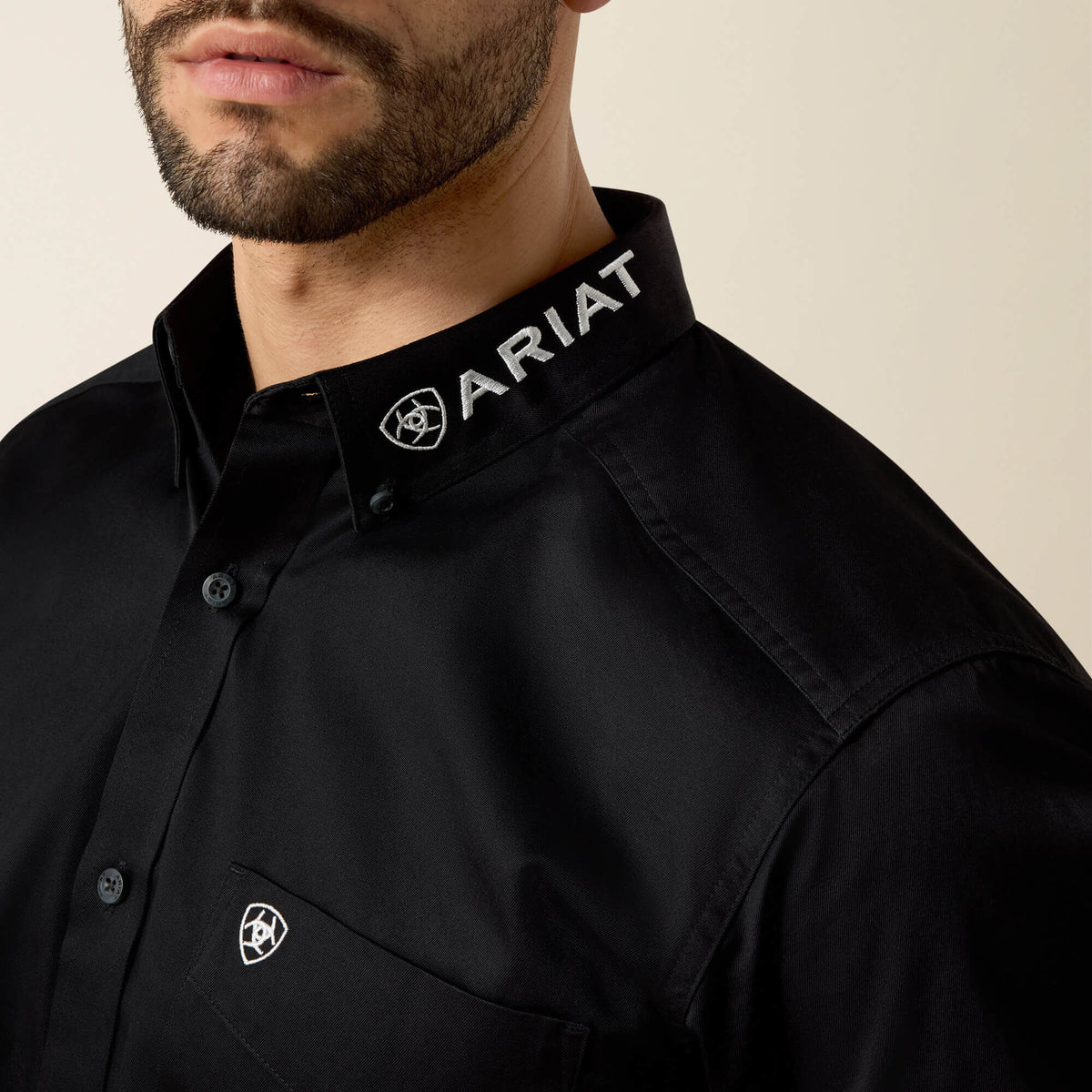Ariat Essential Team Logo Twill Fitted Shirt