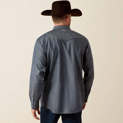 Ariat Great Value Wrinkle Free Refined Slub Classic Fit Shirt