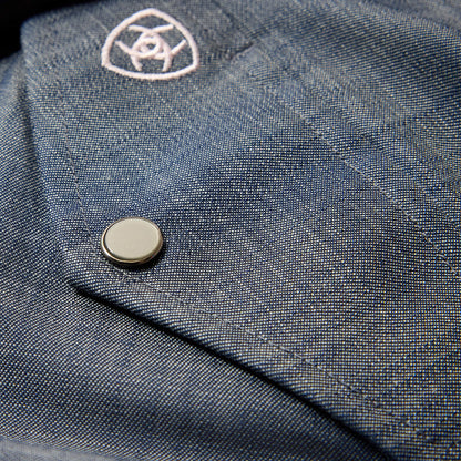 Ariat Great Value Wrinkle Free Refined Slub Classic Fit Shirt