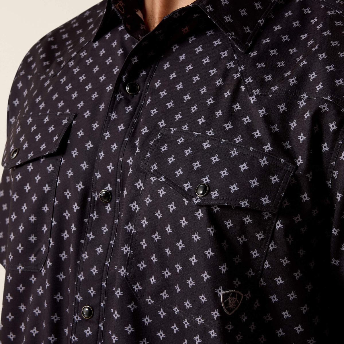 Ariat Premium Printed VentTEK Western Fitted Snap Shirt