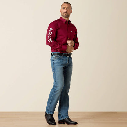Ariat Exclusive Team Logo Twill Fitted Shirt