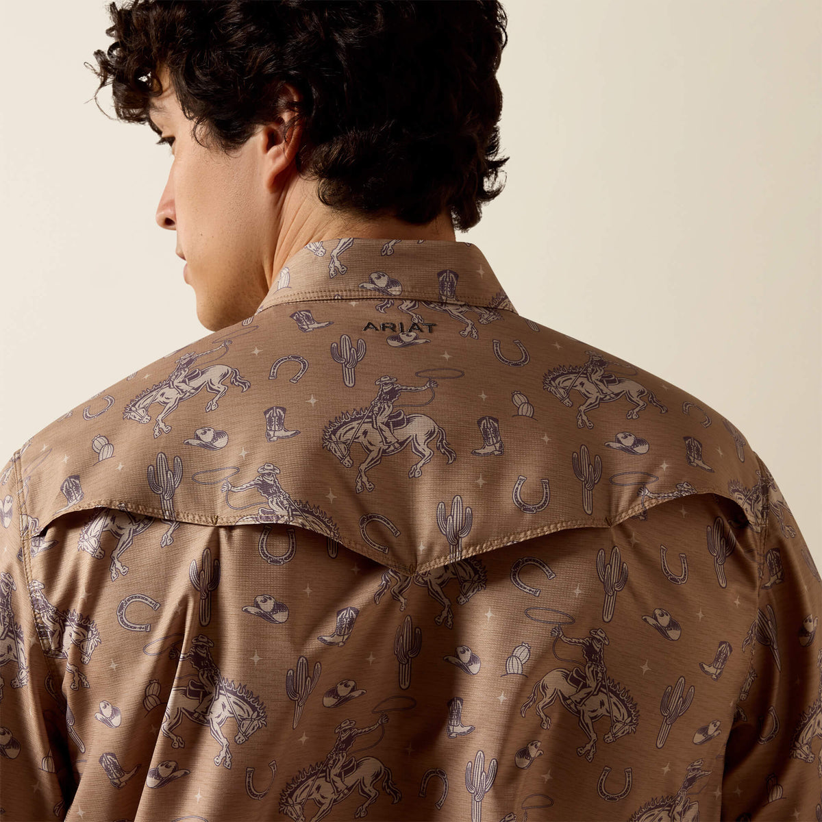 Ariat Signature Printed VentTEK Western Fitted Snap Shirt