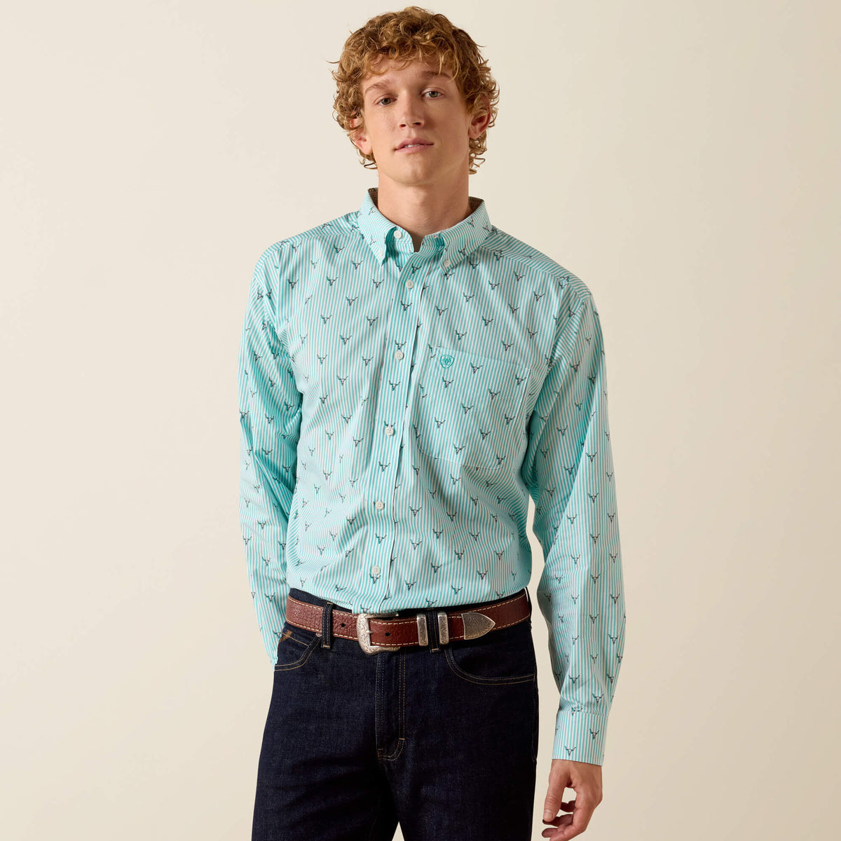 Ariat Smart Buy Wrinkle Free Wilkes Classic Fit Shirt