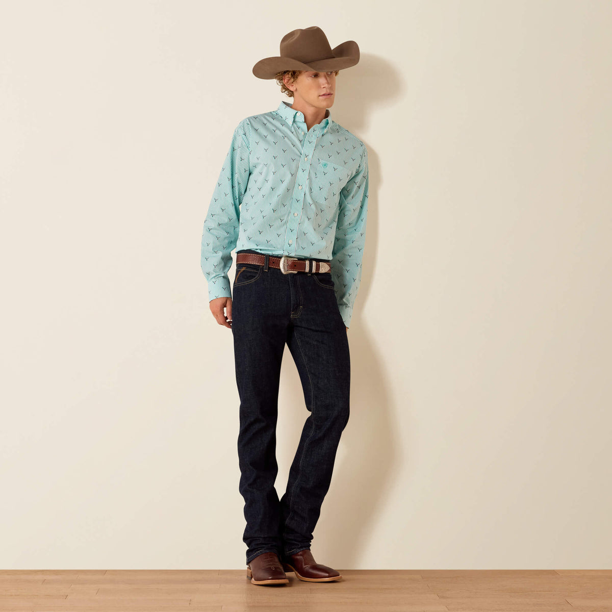 Ariat Smart Buy Wrinkle Free Wilkes Classic Fit Shirt
