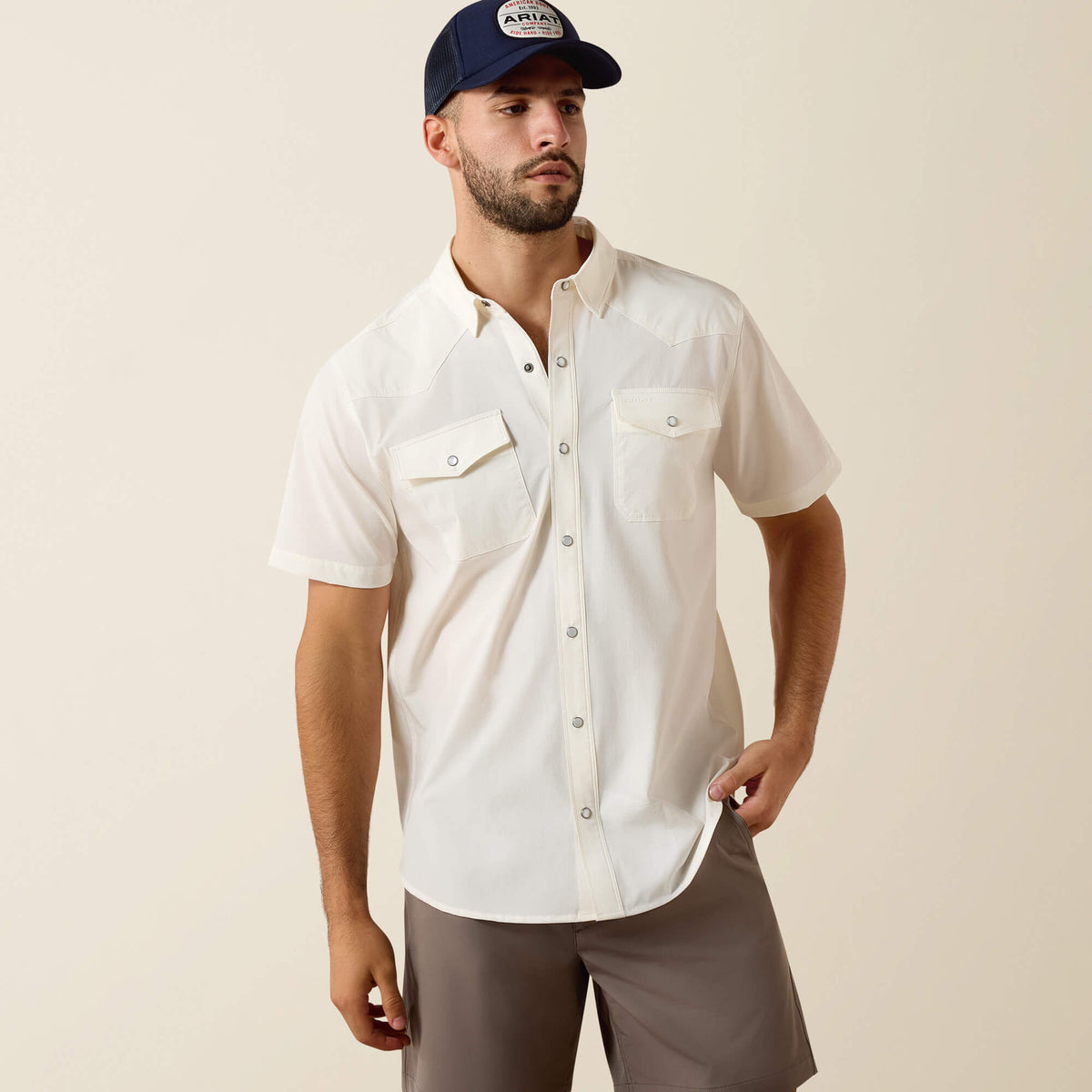 Ariat Deals FrontierTough VentTEK Western Fitted Snap Shirt