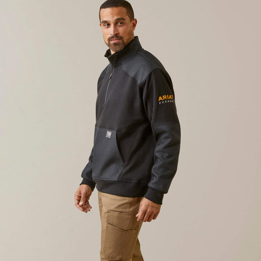 Ariat Trending Rebar Workman Duracanvas 1/4 Zip Sweatshirt