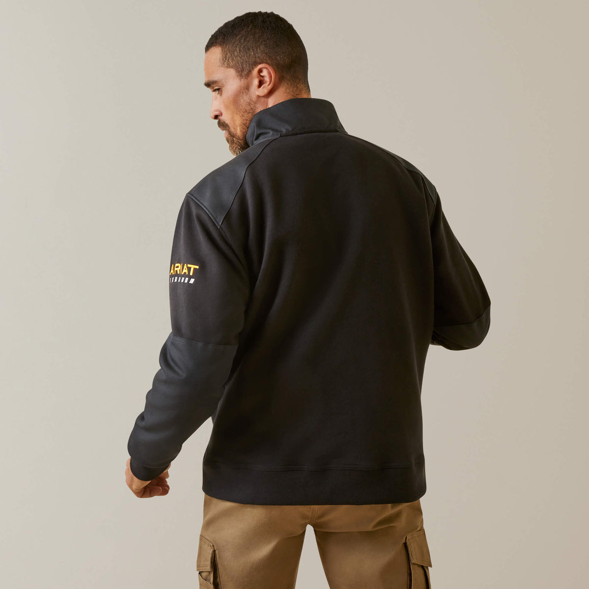 Ariat Trending Rebar Workman Duracanvas 1/4 Zip Sweatshirt