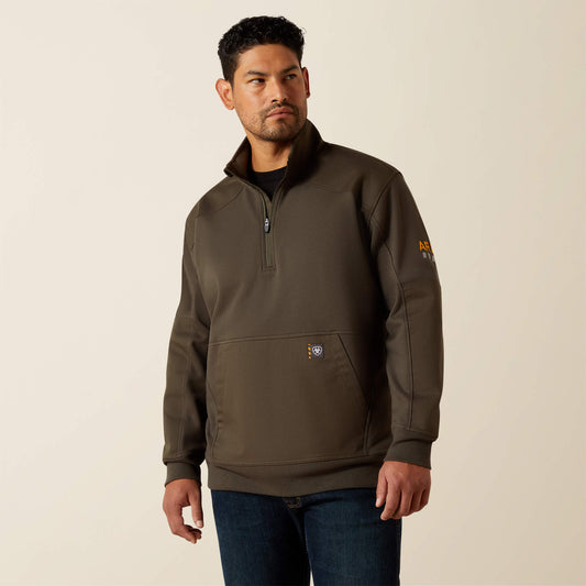 Ariat Recommended Rebar Workman Duracanvas 1/4 Zip Sweatshirt