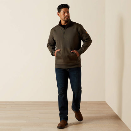 Ariat Recommended Rebar Workman Duracanvas 1/4 Zip Sweatshirt