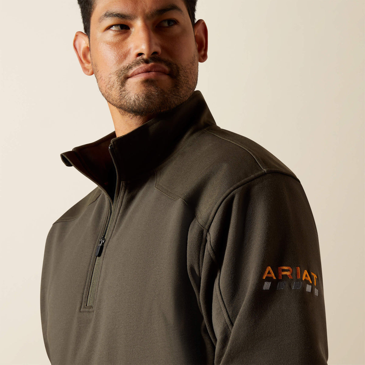 Ariat Recommended Rebar Workman Duracanvas 1/4 Zip Sweatshirt