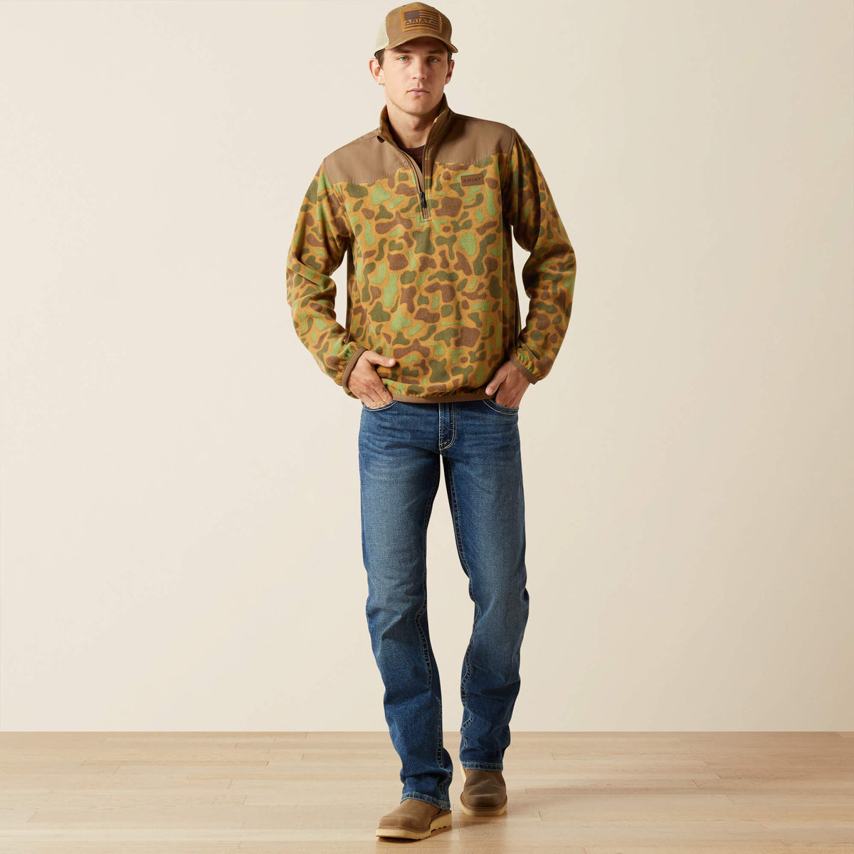 Ariat Discount Basis Fleece Pullover