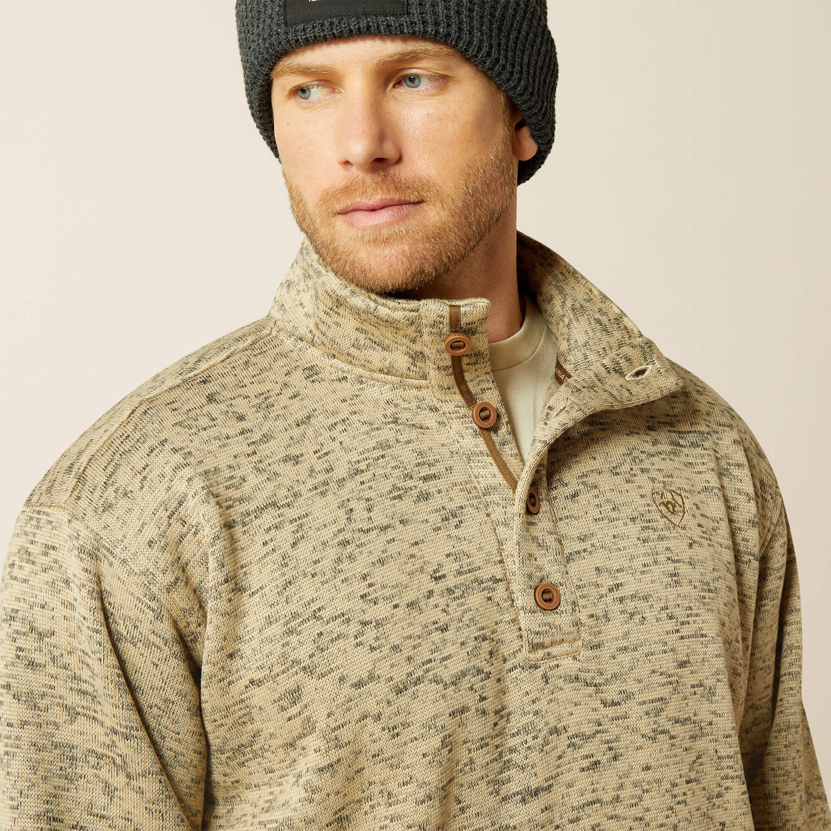 Ariat Classic Caldwell 1/4 Button Sweater