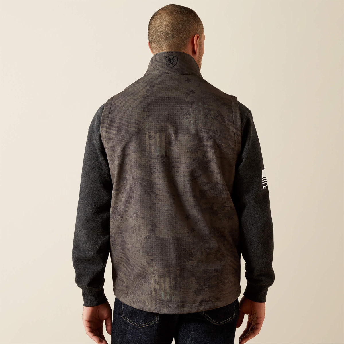 Ariat Value Patriot Flag Softshell Vest