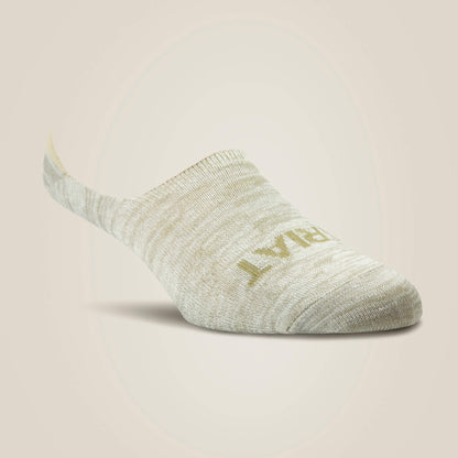 Ariat Latest No Slip No Show Sock 4 Pair Multi Color Pack
