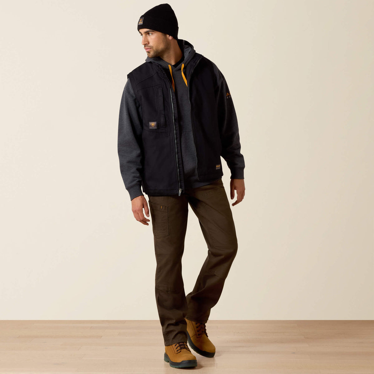 Ariat Popular Rebar Washed DuraCanvas Insulated Vest
