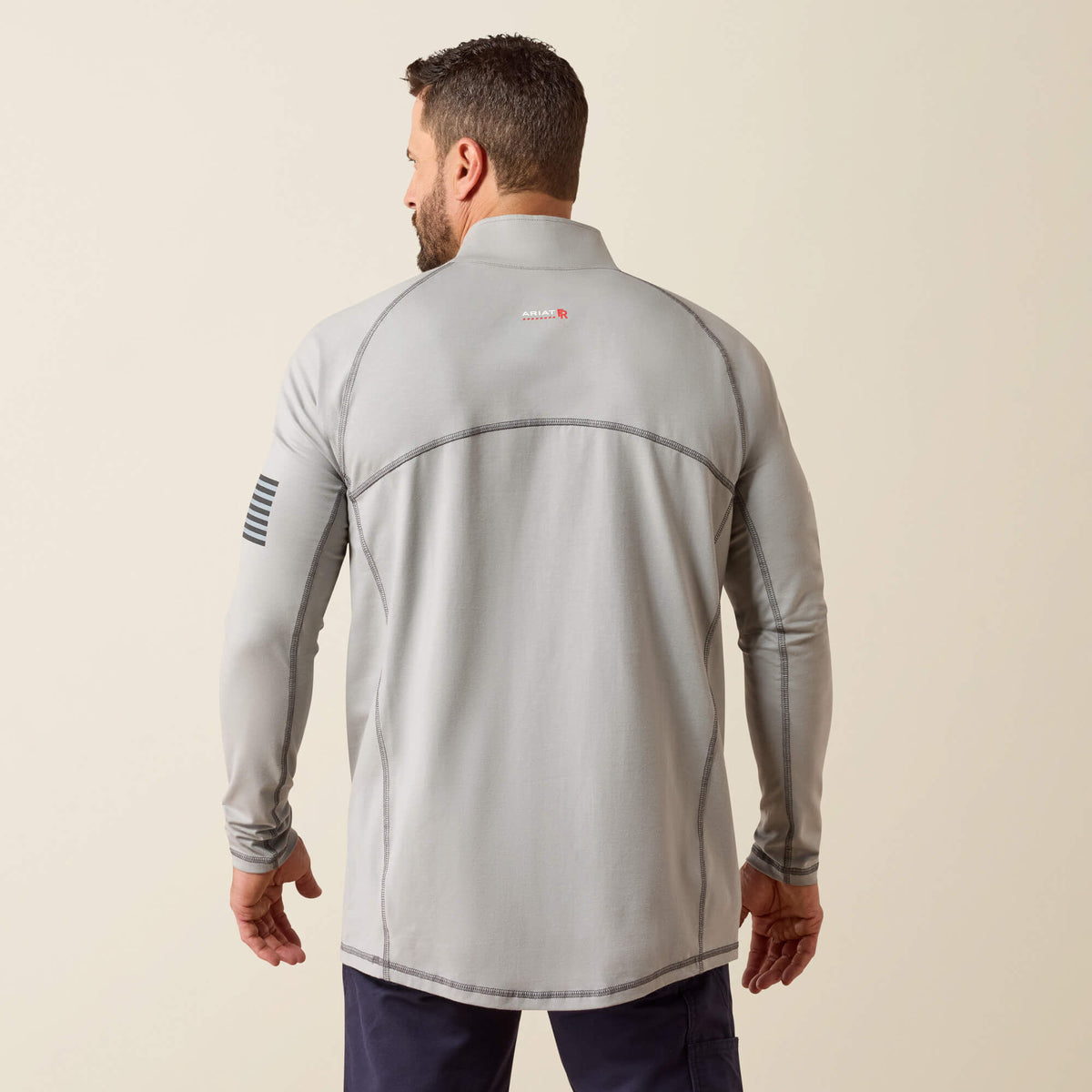 Ariat Signature FR Combat Stretch Patriot 1/4 Zip Work Shirt