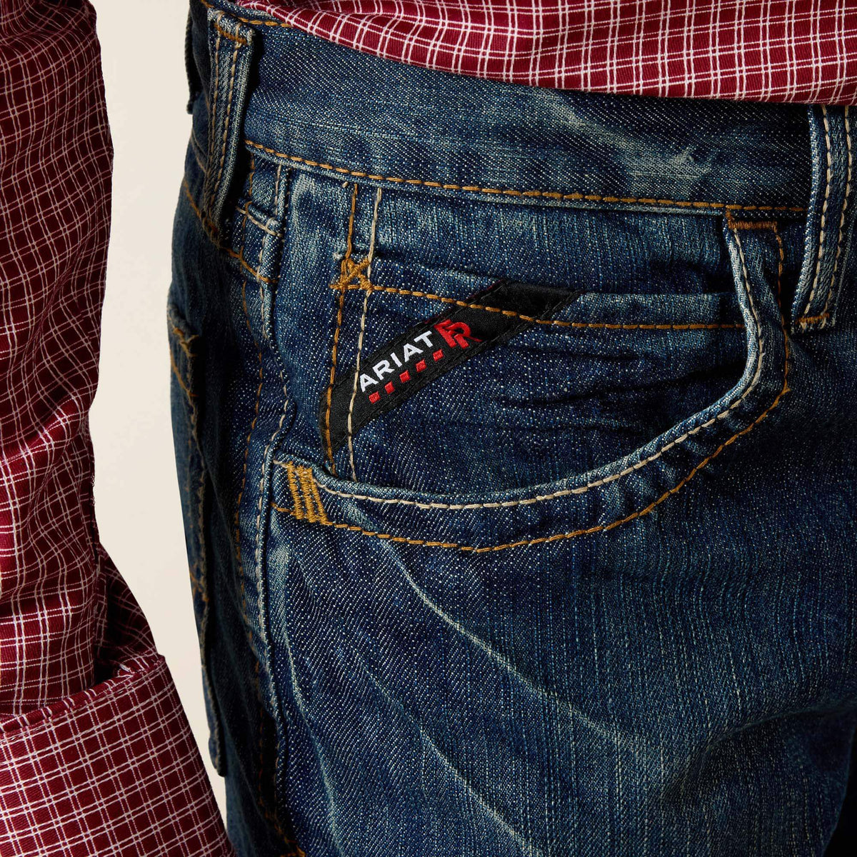 Ariat Value FR M5 Straight Basic Stackable Straight Leg Jean
