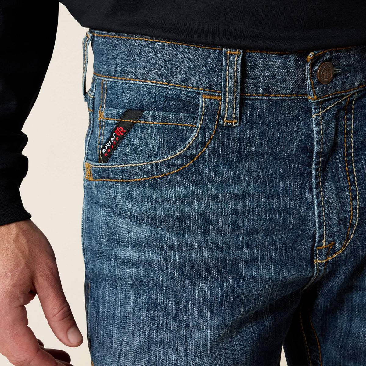 Ariat Hot Sale FR M7 Slim Duralight Stretch Basic Straight Jean