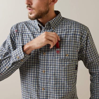 Ariat Signature FR Plaid Featherlight Work Shirt