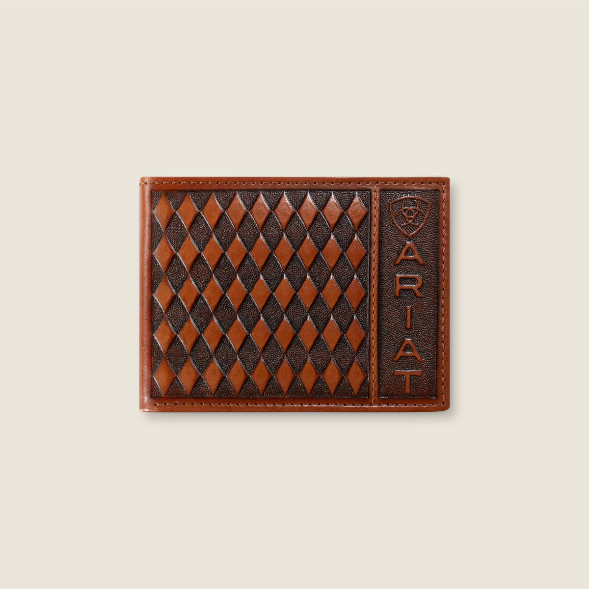 Ariat Premium Diamond Embossed Bifold Wallet