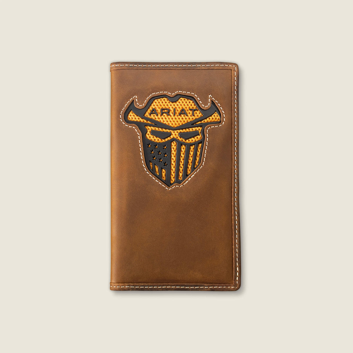Ariat Top Pick Work Roughneck Label Canvas Trifold Wallet
