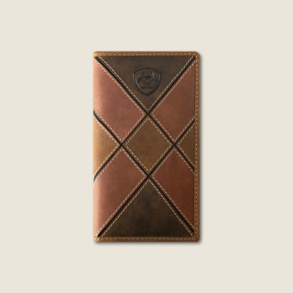 Ariat Sale Patchwork Embroidered Logo Rodeo Wallet